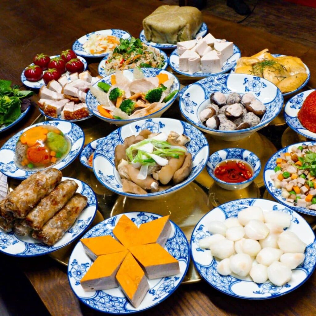 Vietnamese food during festivals