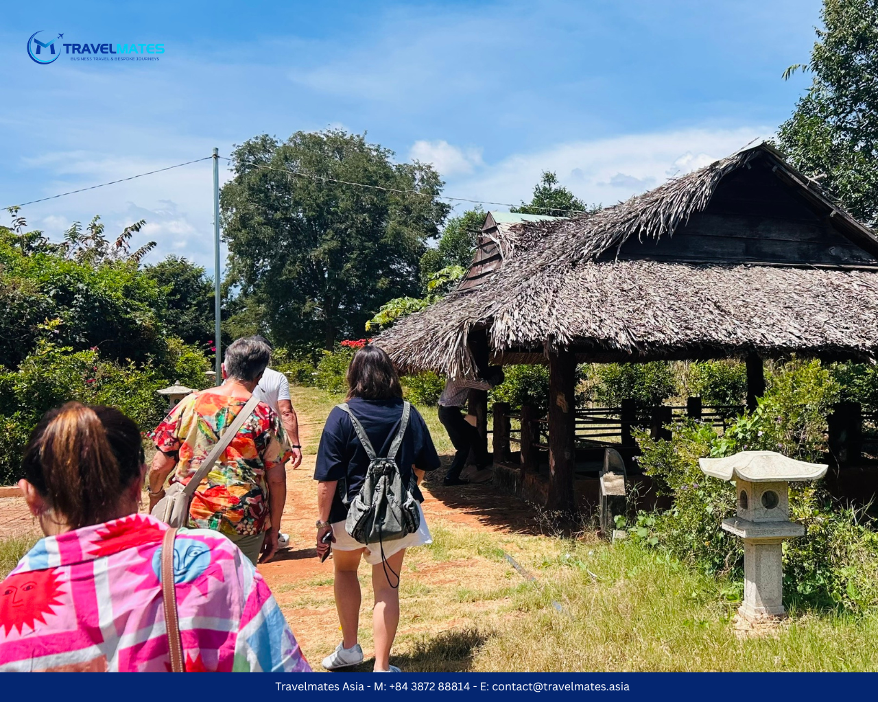 Long Phuoc tunnel - way down Long Phuoc tunnel - way down